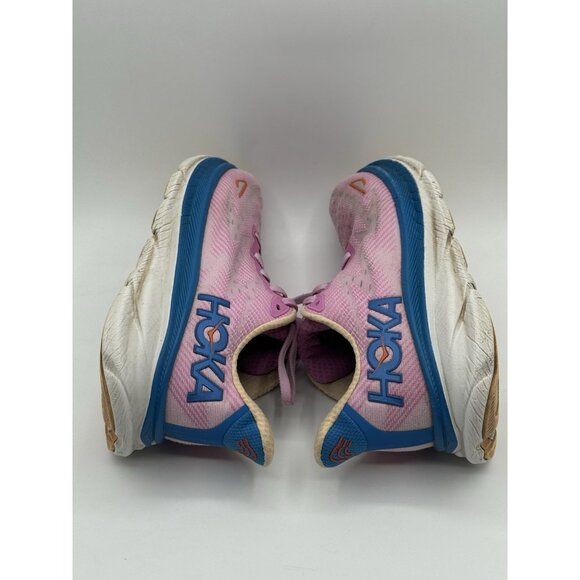 Hoka One One Womens Clifton 9 1127896  Pink Running Shoes Sneakers 7.5 - Picture 5 of 10